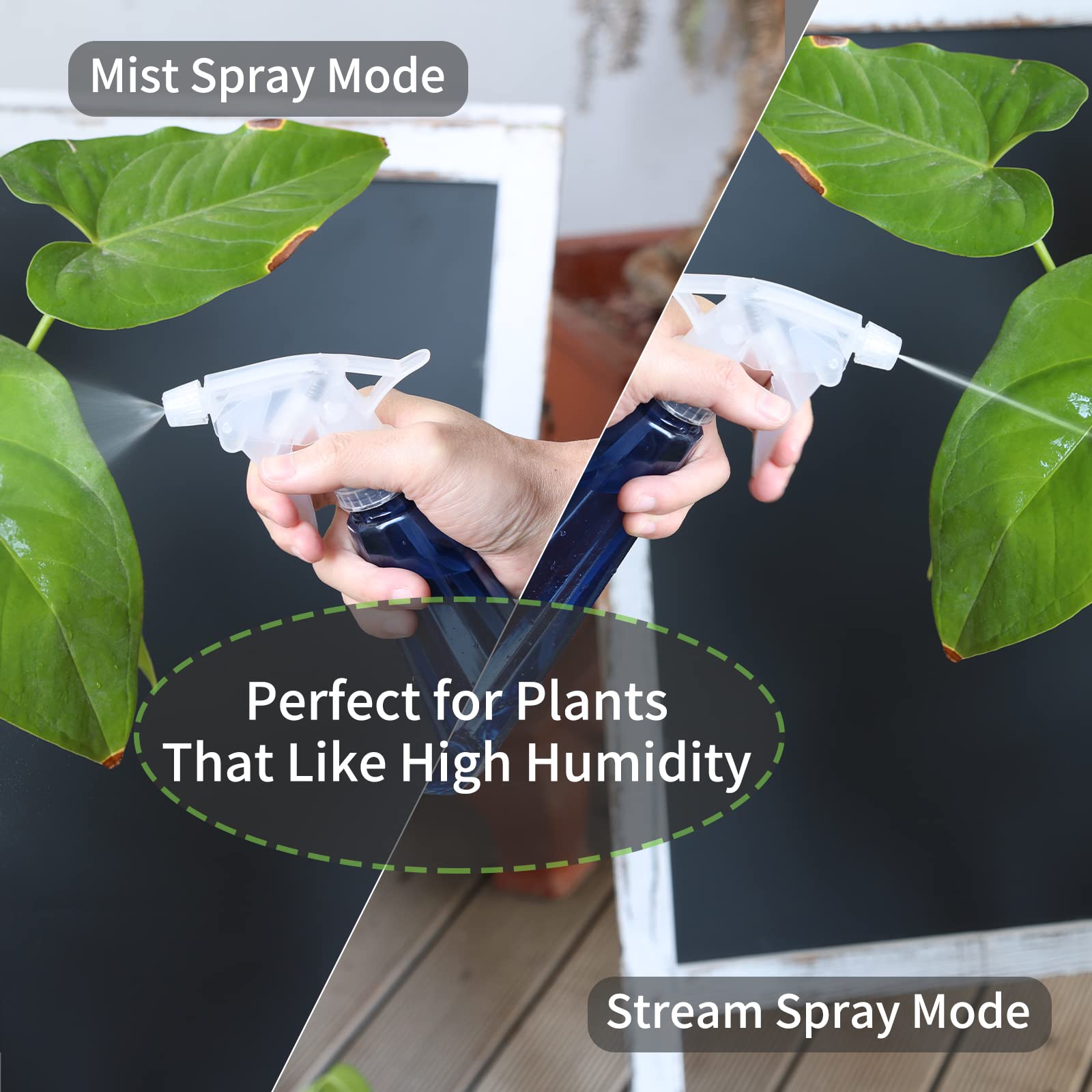 Goowin comfortable handle makes indoor watering effortless.