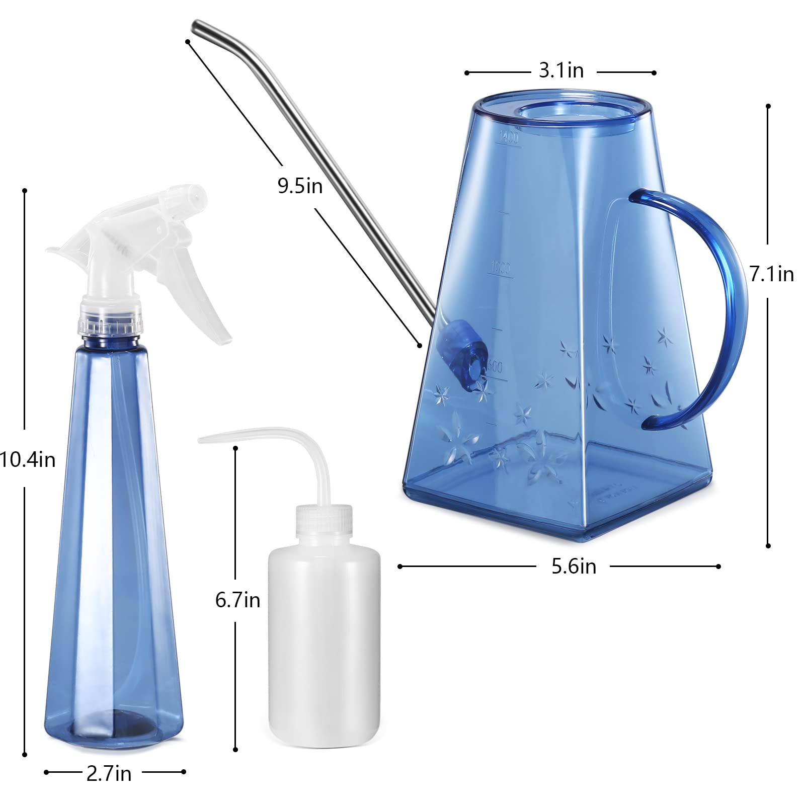 Goowin 8.5 oz squeeze bottle for targeted root delivery.