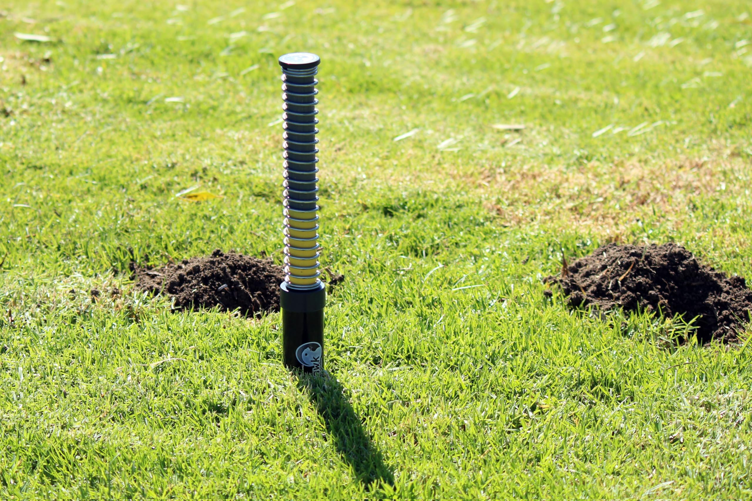 GopherHawk catch indicator visible for above-ground capture status