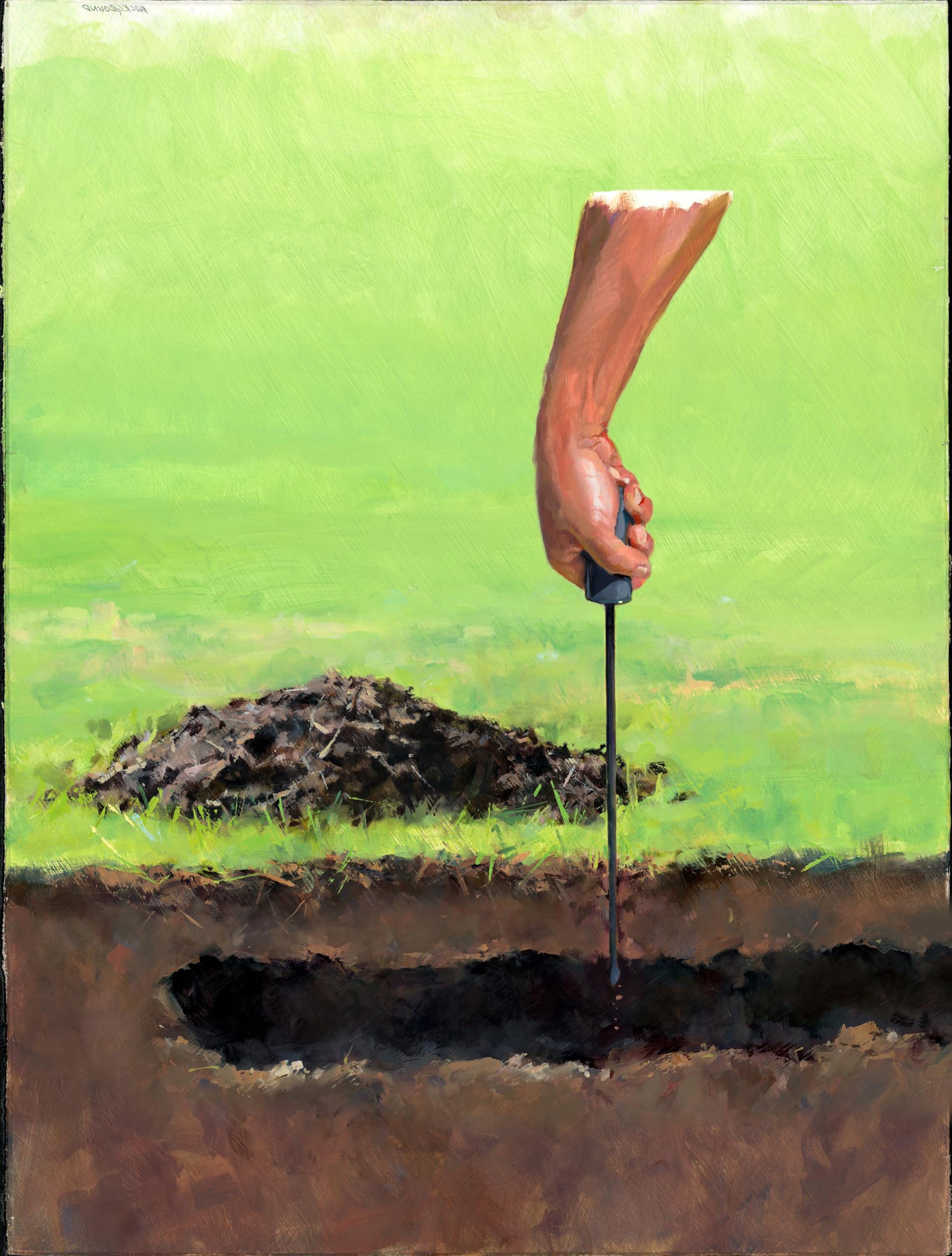 GopherHawk trapping set probe tool for precise pest targeting.