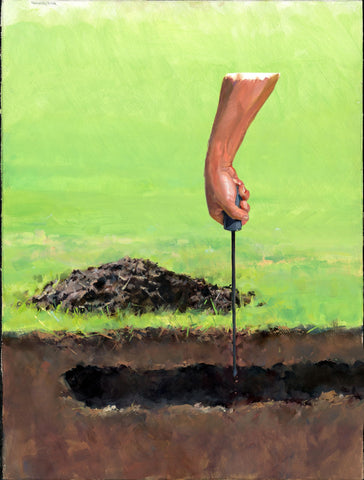 GopherHawk trapping set probe tool for precise pest targeting.