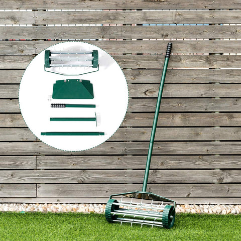 Goplus three-piece handle assembly allows easy setup.