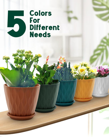 Goproauto thick sturdy polypropylene planter is lightweight yet durable.