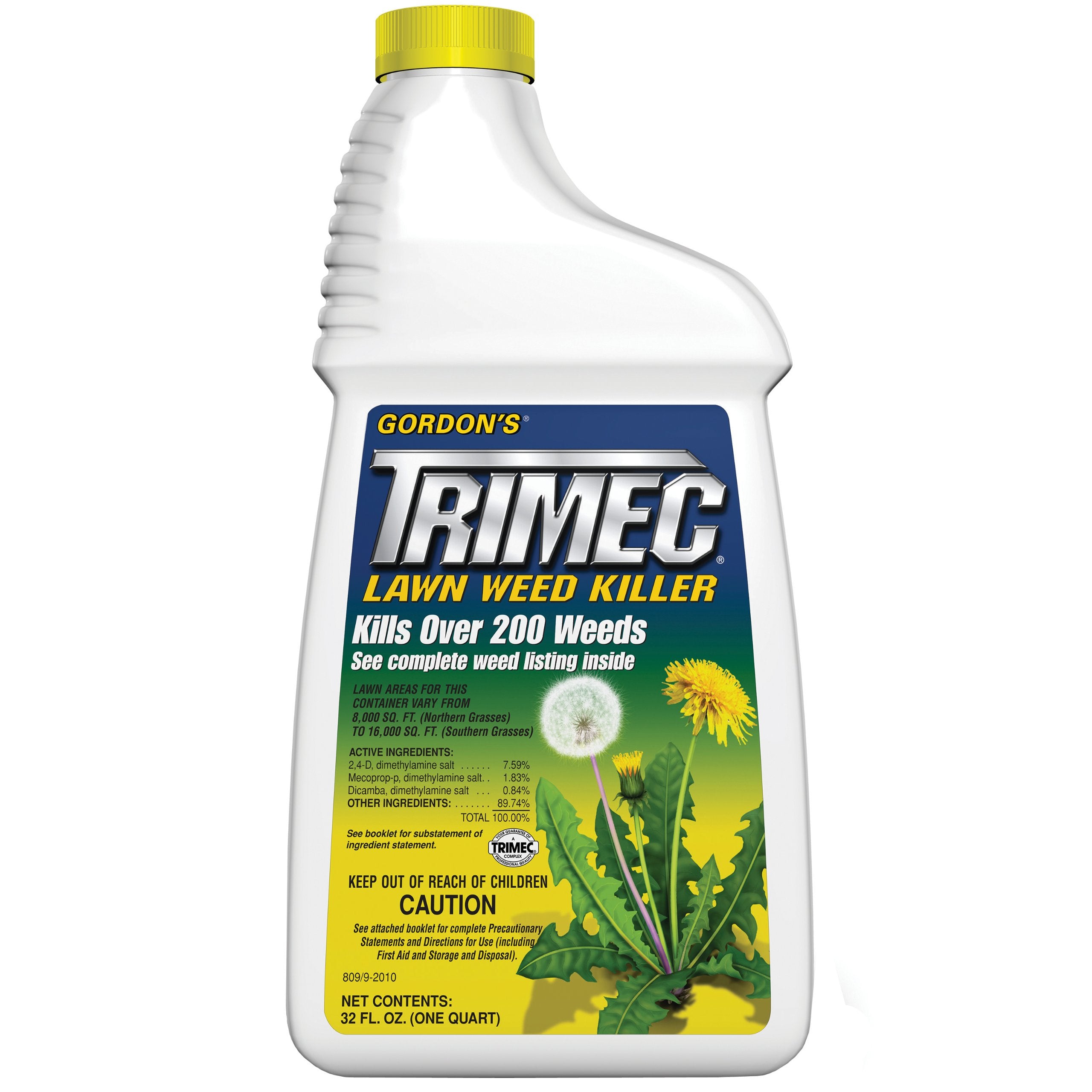 GORDON'S Trimec lawn weed killer bottle for effective weed control
