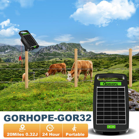 Gorhope solar panel upgrade showing high efficiency for daytime charging.