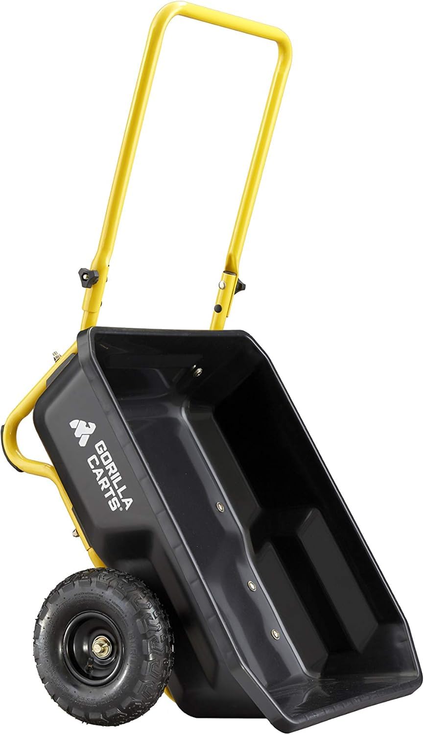 Gorilla Carts GCR-4 easy assembly for fast setup.