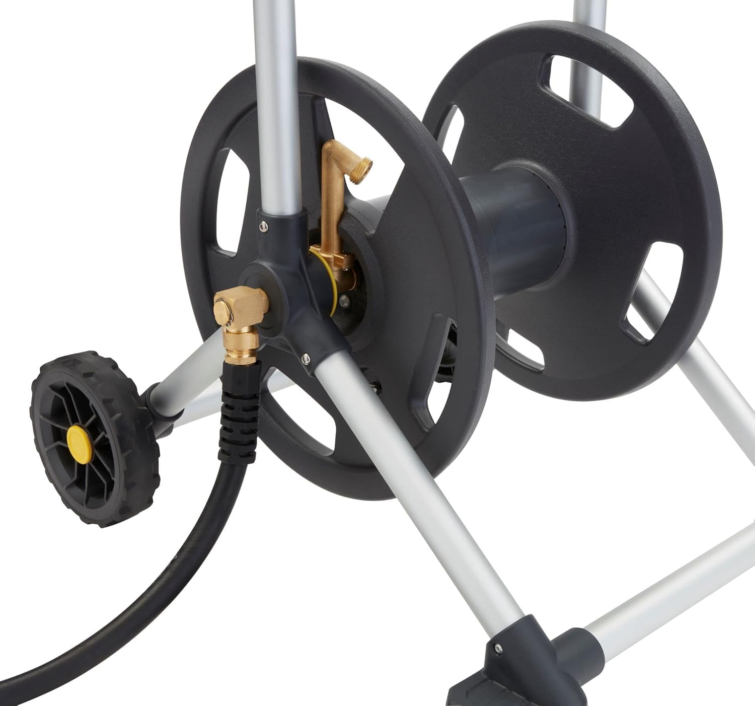 Gorilla Carts rust-proof frame for long-lasting use.