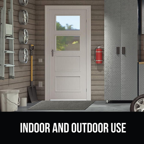Gorilla Grip 35 by 23 inch mat fits entryways precisely