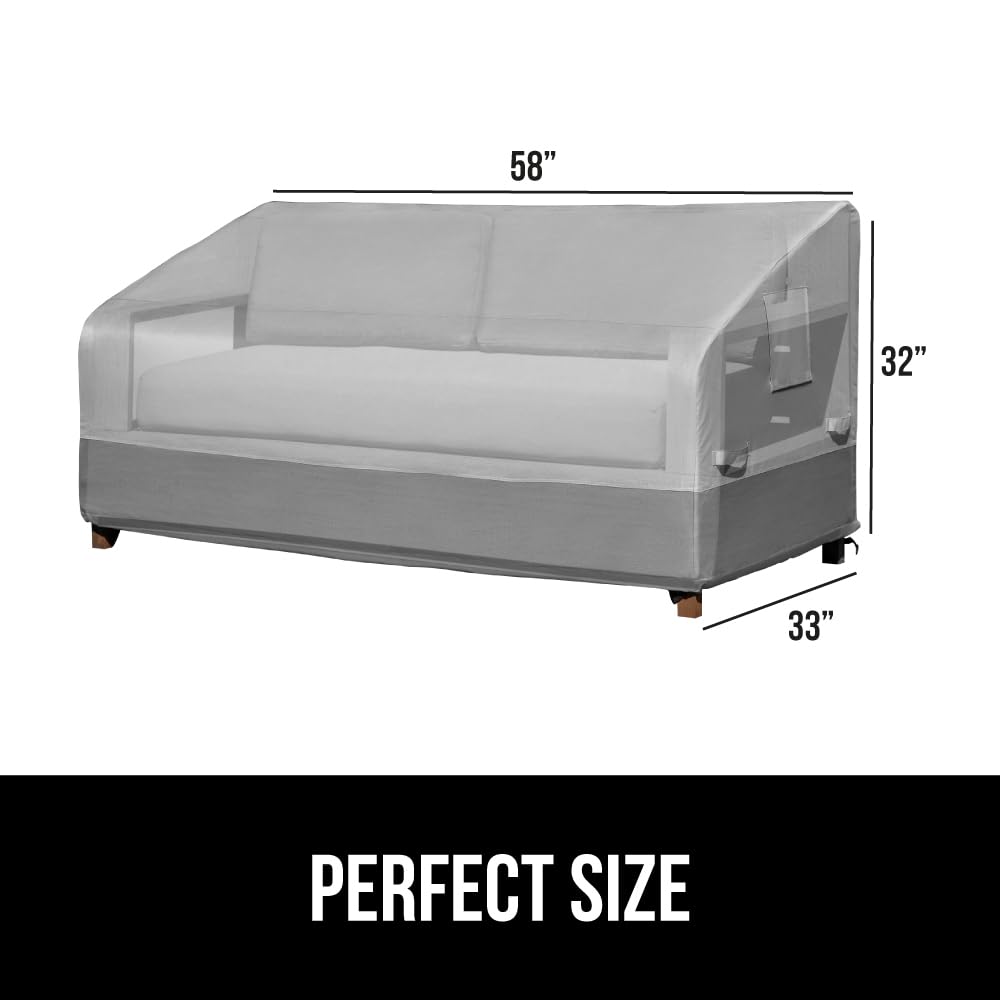 GORILLA GRIP adjustable cinch cords tailor the fit around furniture legs