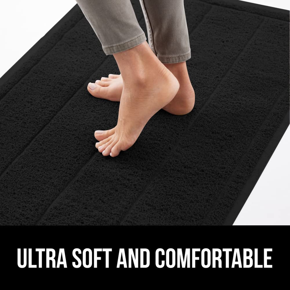 Gorilla Grip low-profile mat fits under doors.