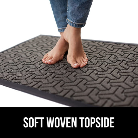 GORILLA GRIP WeatherMAX durable mat for high-traffic entries