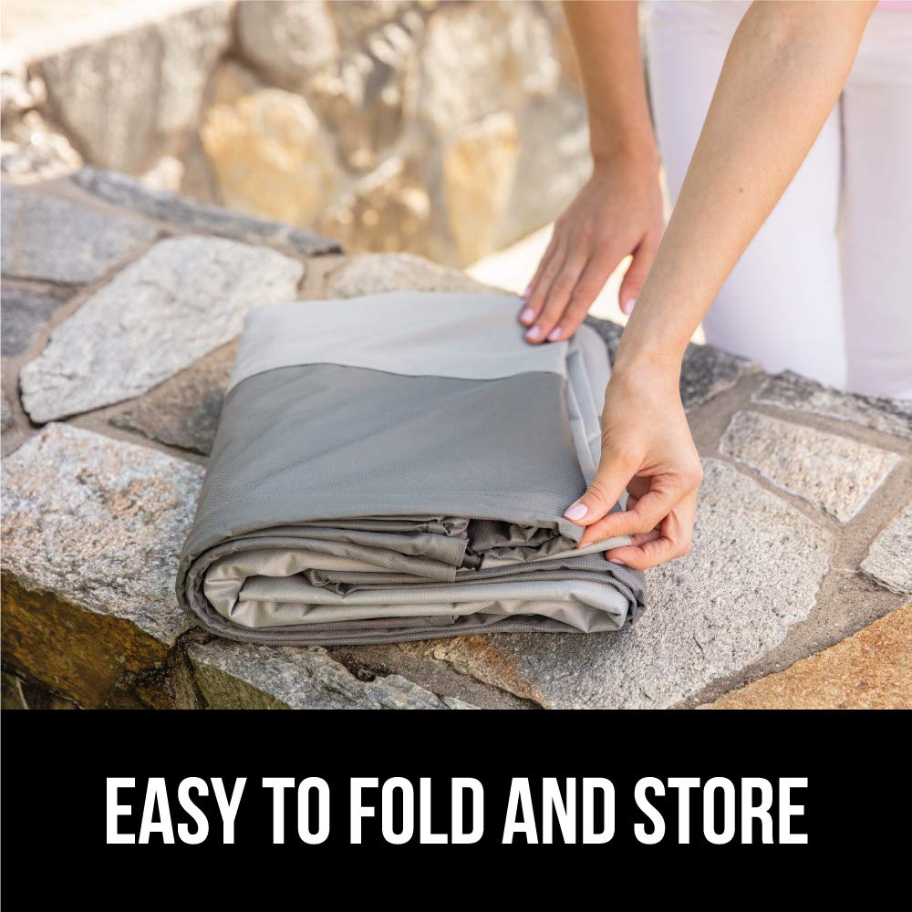 GORILLA GRIP easy-clean surface wipes clean with damp cloth
