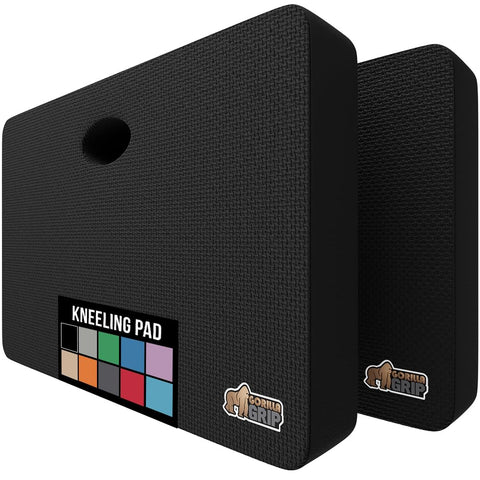 Gorilla Grip extra-thick kneeling pad top view for cushioned gardening comfort