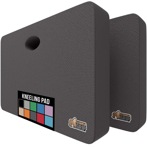 GORILLA GRIP extra thick kneeling pad top view with cushioned surface.