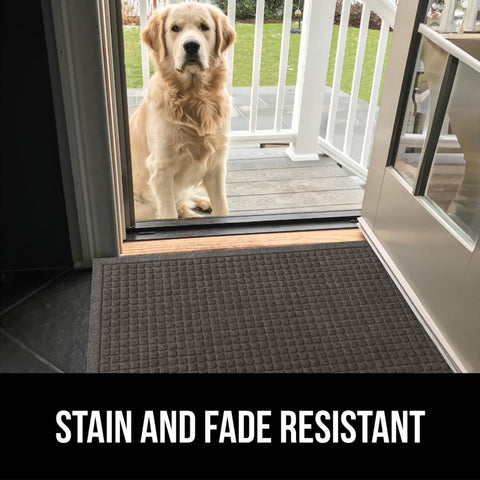 GORILLA GRIP front porch mat helps keep floors dry