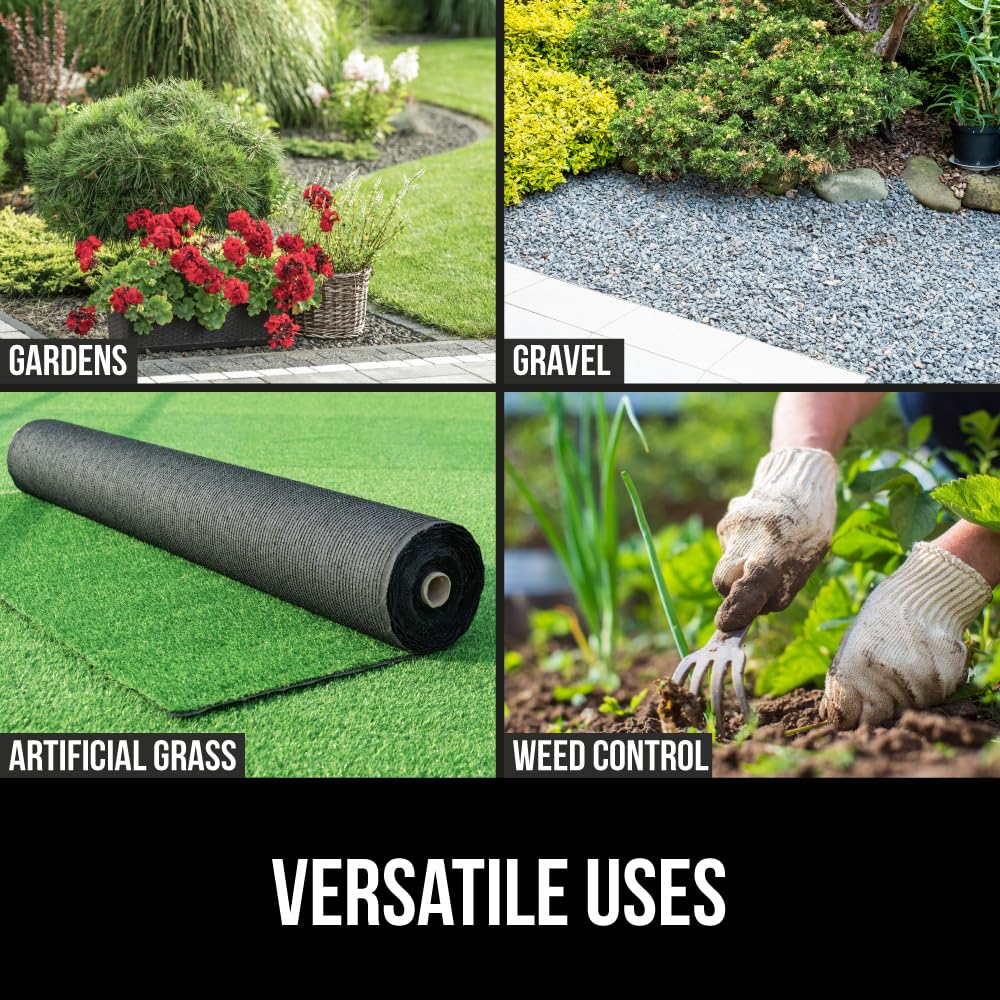 Gorilla Grip heavy-duty construction fabric blocks sunlight effectively.