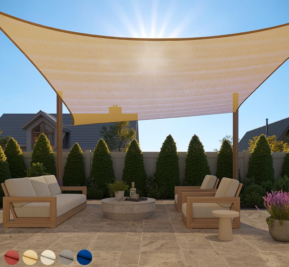 GORILLA GRIP heavy-duty sun shade fabric close-up showing UV protection and durability