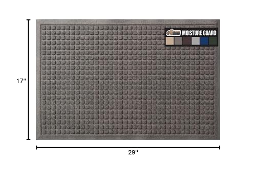 GORILLA GRIP HydroAbsorb mat with textured rubber backing for stability