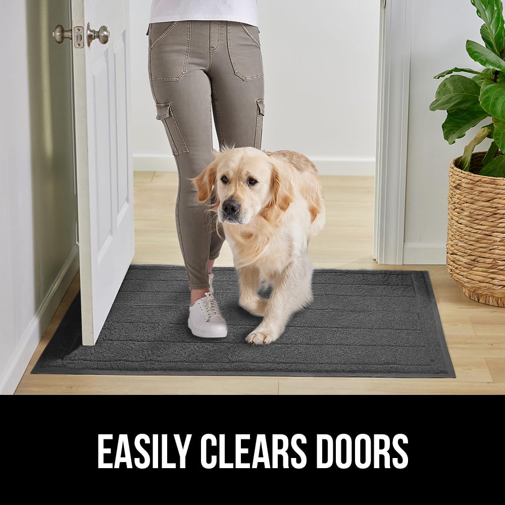 Dirt Grabber mat with indoor outdoor versatility for porches and garages.