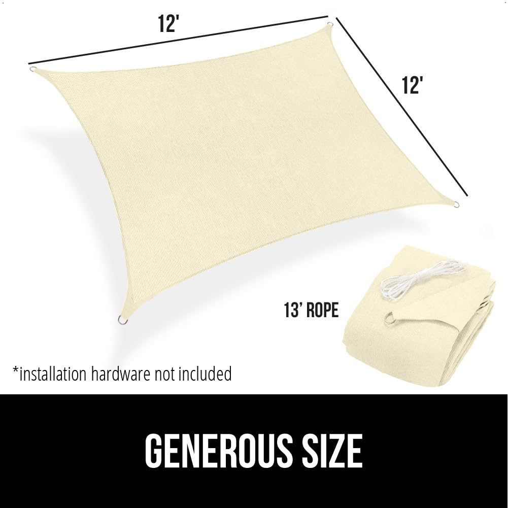 Gorilla Grip setup tips for securing shade under a pergola