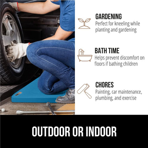 GORILLA GRIP ideal for outdoor tasks like camping or home chores