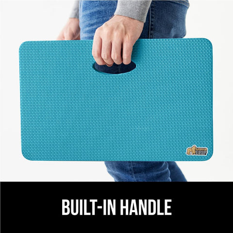 GORILLA GRIP kneeling pad suitable for baby bath routines.