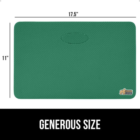 GORILLA GRIP kneeling pad durable construction lasts for years.