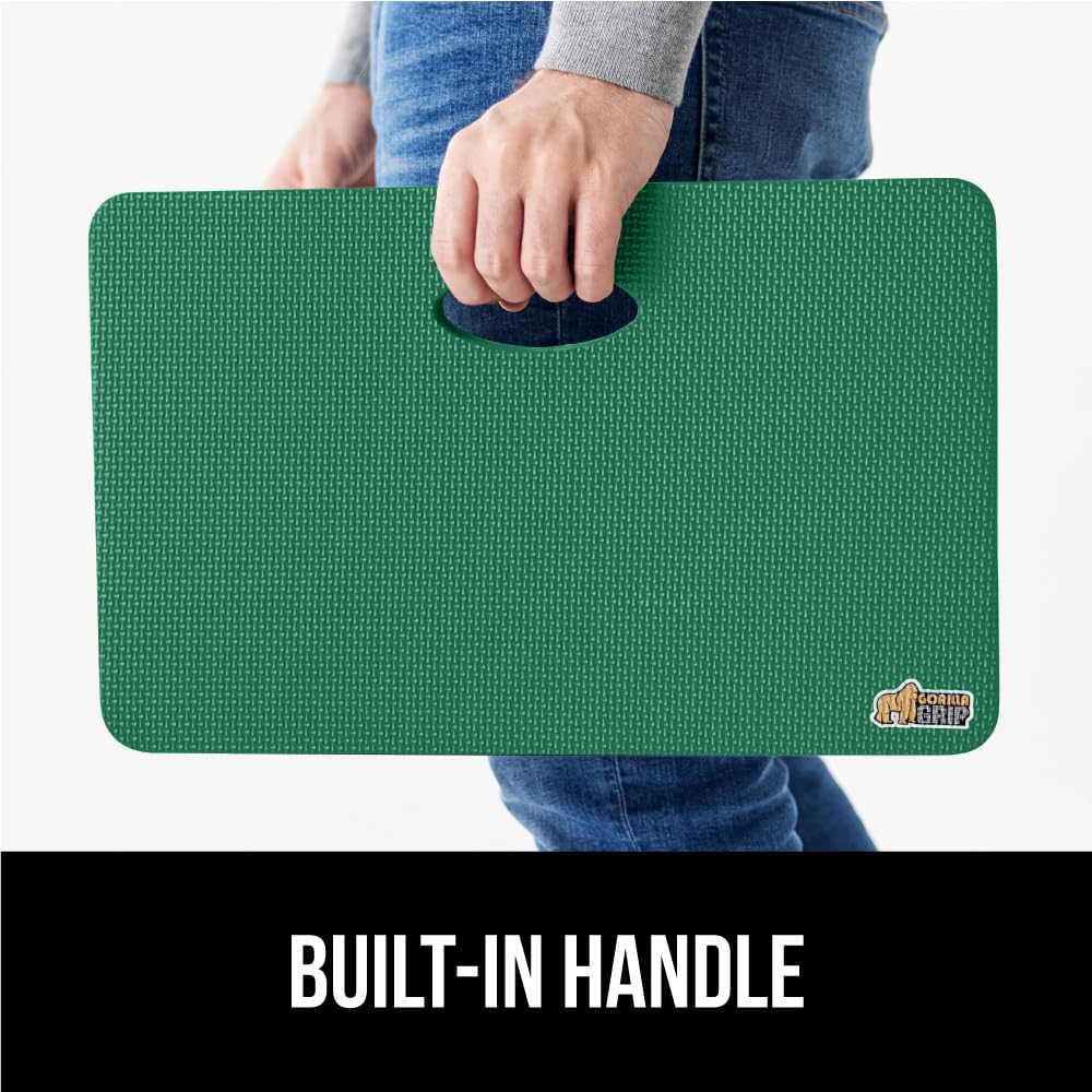 GORILLA GRIP kneeling pad ideal for gardening tasks.