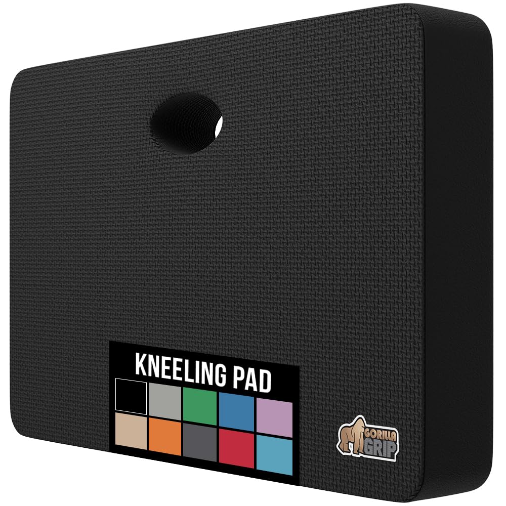 Gorilla Grip kneeling pad with high-density foam cushions gardening tasks