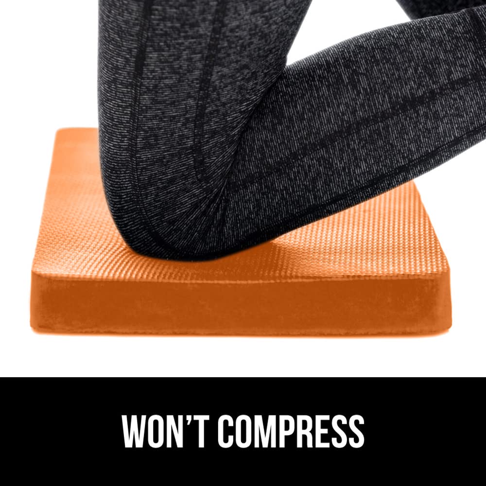GORILLA GRIP kneeling pad painting use demonstrates multi-task comfort.