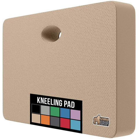 GORILLA GRIP kneeling pad top texture prevents slipping during tasks