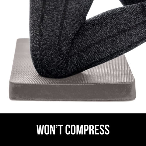 Gorilla Grip kneeling pad water-dirt resistant keeps clean on damp ground