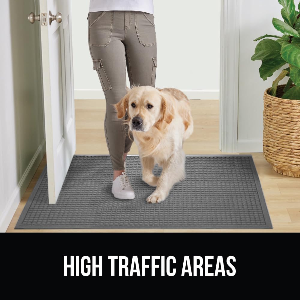 Gorilla Grip low-profile design allows easy door clearance