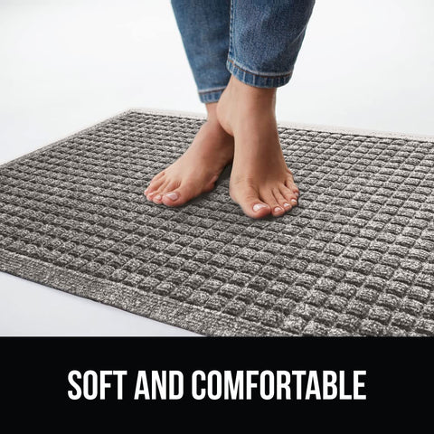 GORILLA GRIP outdoor entrance mat stands up to weather