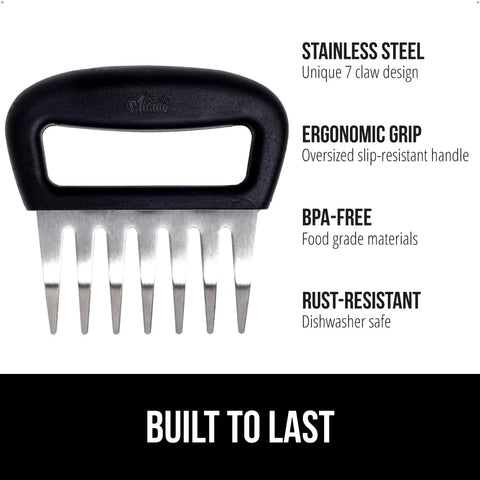 GORILLA GRIP oversized slip-resistant handle for comfortable, safe shredding