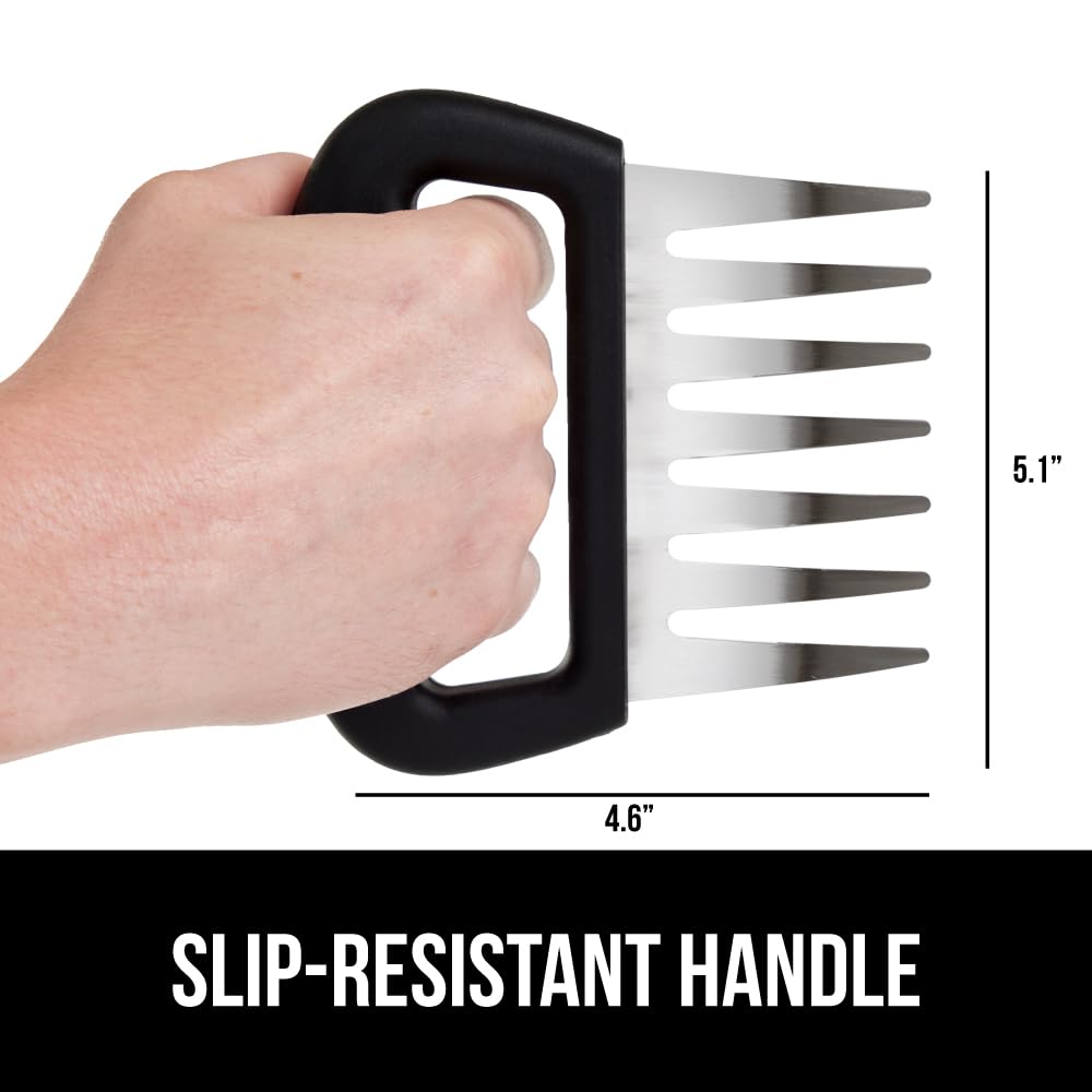 Rust-resistant, dishwasher-safe claws for easy cleanup