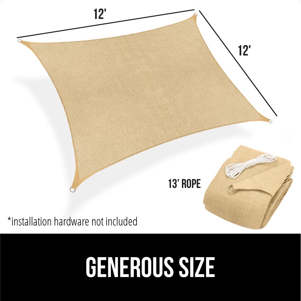 Gorilla Grip sand shade adds neutral warmth to outdoor spaces