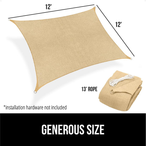 Gorilla Grip sand shade adds neutral warmth to outdoor spaces