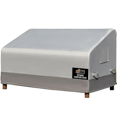 GORILLA GRIP waterproof outdoor sofa cover for 58-inch two-seater protects against rain and moisture