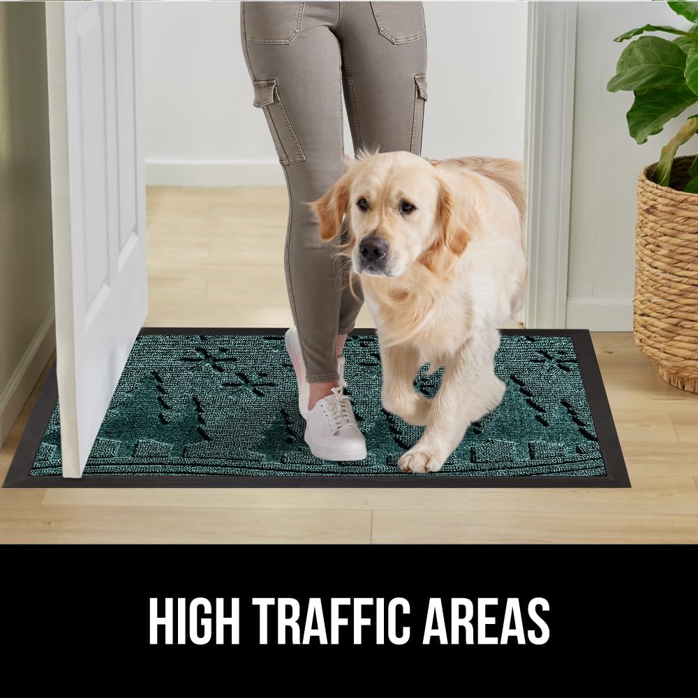 GORILLA GRIP WeatherMAX doormat 29x17 inches for versatile indoor and outdoor use