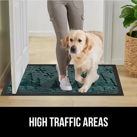 GORILLA GRIP WeatherMAX doormat 29x17 inches for versatile indoor and outdoor use