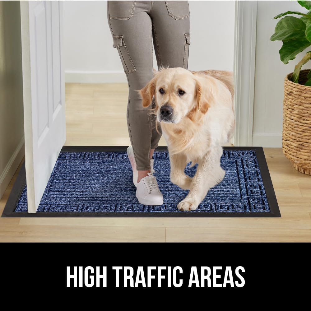 GORILLA GRIP WeatherMAX 35x23 low-profile mat fits doors