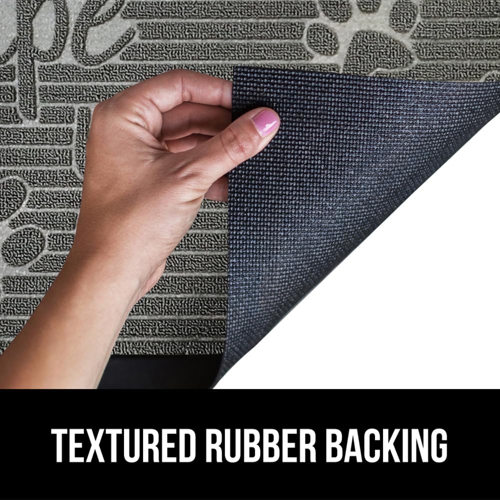 GORILLA GRIP WeatherMAX doormat low-profile design clears door thresholds