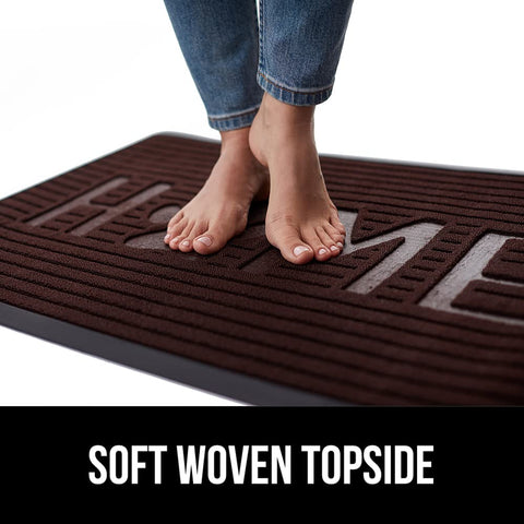 Gorilla Grip WeatherMAX wicks dirt and mud for cleaner interiors.