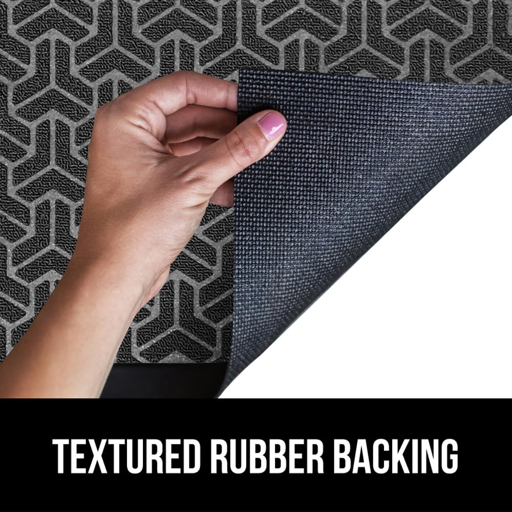 Gorilla Grip WeatherMAX doormat suitable for indoor and outdoor use.