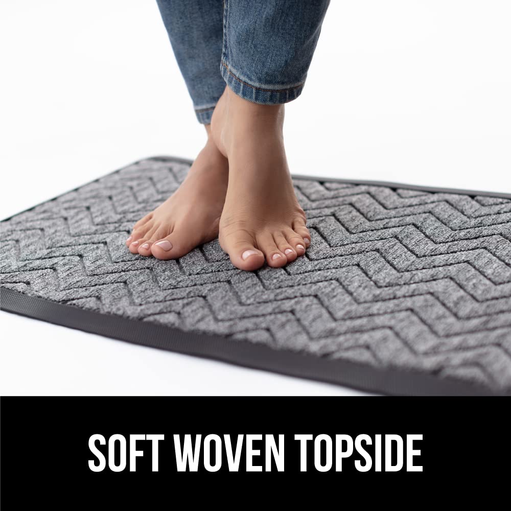 Gorilla Grip WeatherMAX doormat designed for high-traffic entrances