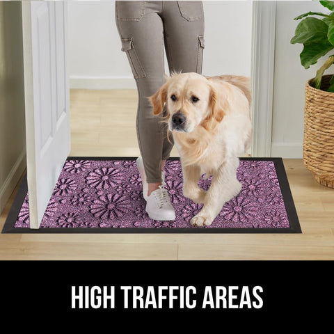 GORILLA GRIP WeatherMAX doormat low profile design for easy door clearance