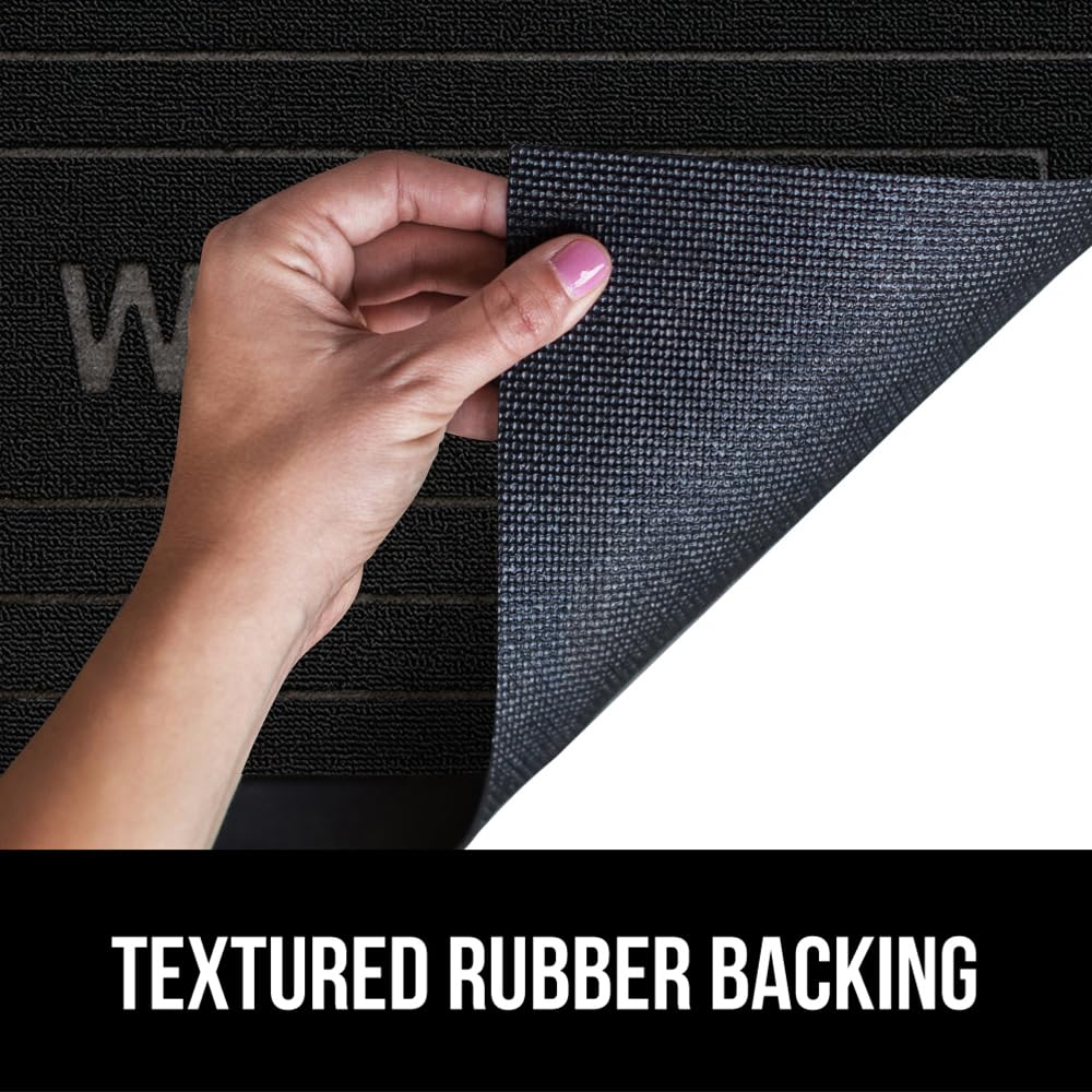 GORILLA GRIP WeatherMAX doormat suitable for indoor and outdoor use