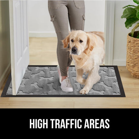 GORILLA GRIP WeatherMAX outdoor patio use demonstrates weatherproof suitability
