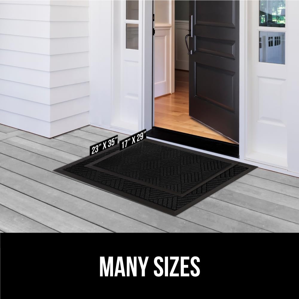 Patio use of GORILLA GRIP WeatherMAX for busy entryways